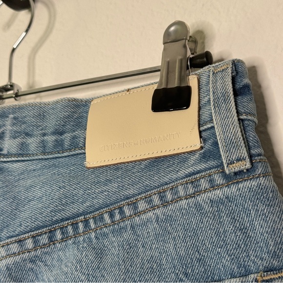 Citizens of Humanity Light Wash Regenerative Cotton Jeans Size 23 - Picture 8 of 13